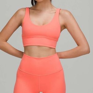 Lululemon Align Reversible Bra- Coral. Size 6